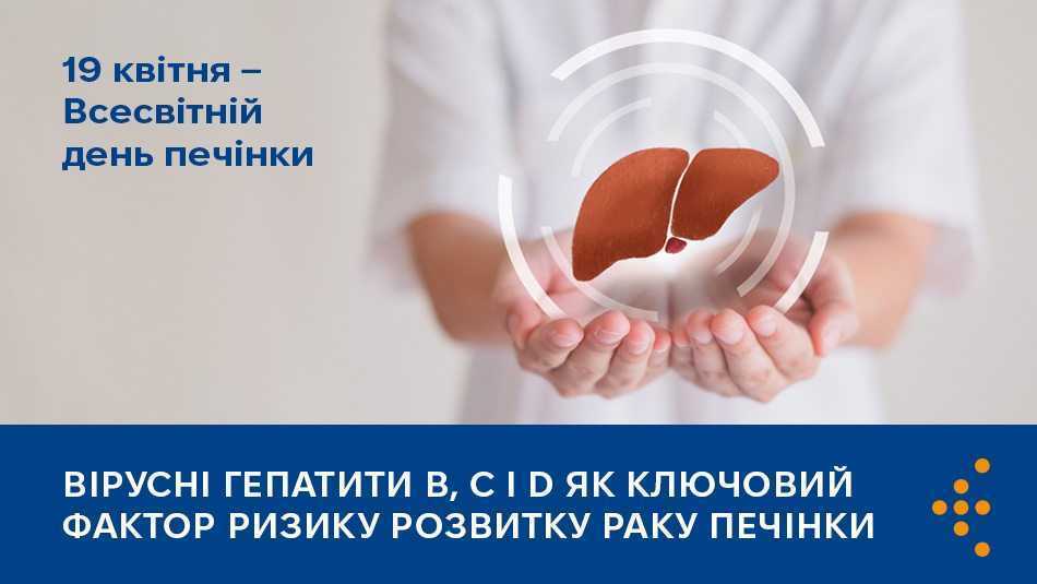 Вірусні гепатити В, С і D як ключовий фактор ризику розвитку раку печінки